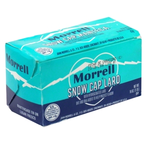 Morrell Snow Cap Lard, 16 oz ( 454 g)