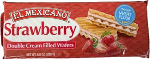El Mexicano Strawberry Wafers, 8.8 oz