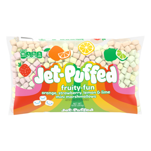 Jet-Puffed Fruity-Fun Mini Marshmallows, 10 oz (283 g)