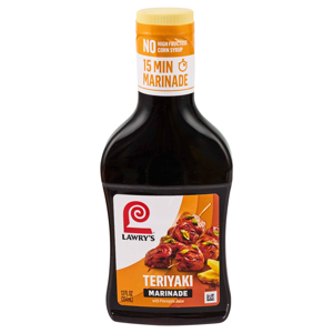 Lawry's Teriyaki With Pineapple Juice Marinade, 12 fl oz