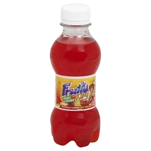 Fruity King Mini Soda, Fruit Punch, 5.75 oz (170 ml)