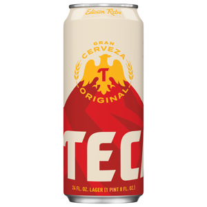 Tecate Retro Beer, 24 fl oz (1 pint 8 fl oz)
