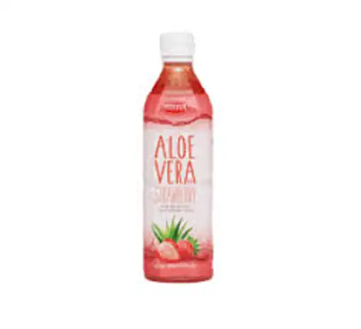 Visvita Aloe Vera Drink, Strawberry, 16.9 fl oz