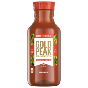 Gold Peak Black Tea, Unsweetened, 52 fl oz (1.6 qt) 1.53 l