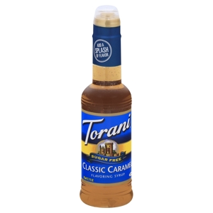 Torani Flavoring Syrup, Sugar Free, Classic Caramel, 375 ml (12.7 fl oz)