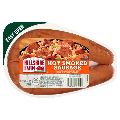 Hillshire beef smoked sausage hotsell