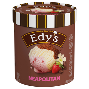 Edy's Frozen Dairy Dessert, Neapolitan, 1.5 qts (1.41 l)