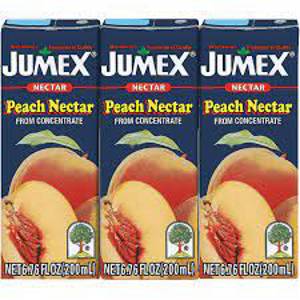 Jumex Nectar, from Concentrate, Peach, 6.76 fl oz (200 ml)