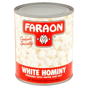 Faraon Maiz Blanco, White Hominy, 30 oz