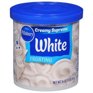 Pillsbury Frosting, Creamy Superme, White, 16 oz (1 lb) 453 g