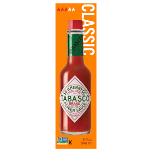 Tabasco Brand Pepper Sauce, Classic, 5 fl oz (148 ml)