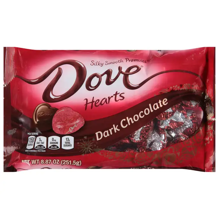 Welcome – #21 Mandeville – Dove Dark Chocolate, Hearts, 8.87 Oz