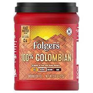 Folgers Ground Medium Colombian Coffee, 9.6 oz (272 g)