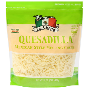 La Chona Mexican Style Quesadilla Melting Cheese, 32 oz (2 lb) 907 g