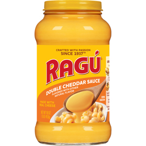 Ragu Sauce, Double Cheddar, 16 oz (1 lb) 453 g