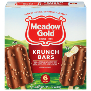 Meadow Gold Krunch Bars, 6 - 2.5 fl oz (72 ml) each [15 fl oz (443 ml)]