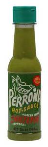 Perrona Hot Sauce, Green with Chiltepin Peppers, 5 fl oz (148 ml)