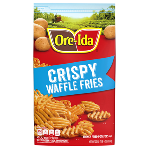 Ore-Ida Crispy Waffle Fries, 22 oz (1 lb 6 oz) 623 g