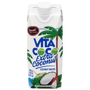 Vita Coco Extra Coconut Coconut Water from Concentrate, 500 ml (1.05 pt) 16.9 fl oz