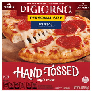 DiGiorno Hand-Tossed Style Crust Pepperoni Personal Size Pizza, 9.3 oz (265 g)