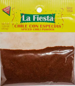 La Fiesta Spiced Chili Powder, 1.25 oz (35.4 g)