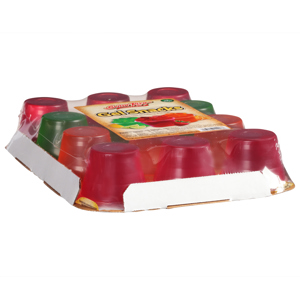 Senor Rico Gel Snacks, Lemon Lime, Strawberry, & Orange, 12 Pack, 12 cups [42 oz (2 lbs 10 oz) 1.19 kg]