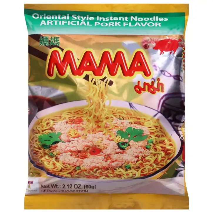 21 Mandeville – Mama Instant Noodles, Pork Flavor, Oriental Style
