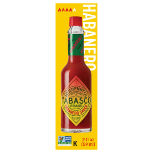 Tabasco Brand Habanero Sauce, 2 fl oz (59 ml)