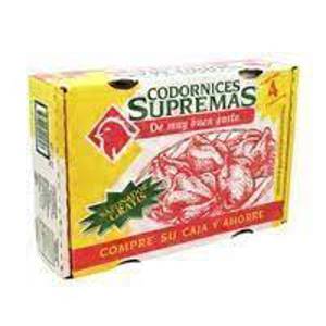 Supremas Codornices, Game Hens, 8 ct, 10 lb