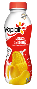 Yoplait Smoothie Yogurt, Mango, 7 fl oz (207 ml)