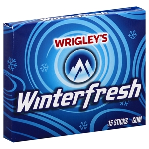 Winterfresh Gum, Winterfresh, 15 sticks