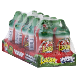 Lucas Lollipop, Watermelon, 10 - 0.88 oz (25 g) packages [8.8 oz (250 g)]