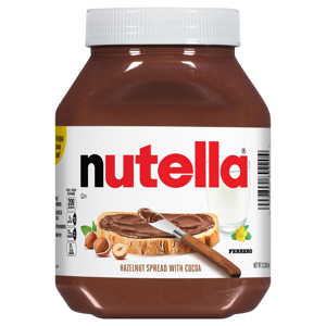 Nutella Hazelnut Spread, with Cocoa, 2.2 lb (1 kg)