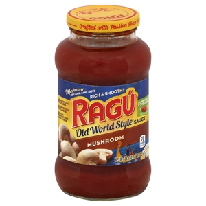 Ragu Sauce, Mushroom, Old World Style, 23.9 oz (1 lb 7.9 oz) 677 g