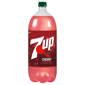 7-UP Soda, Cherry Flavored, 2 liters (2.1 qt)