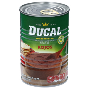 Ducal Beans, Refried, Red, 15 oz (426 g)