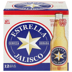 Estrella Jalisco Cerveza Dorada, 12 - 12 fl oz bottles