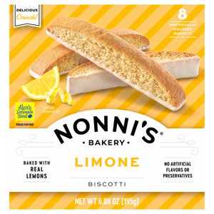 Nonni's Limone Biscotti, 8 biscotti [6.88 oz (195 g)]
