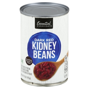 Essential Everyday Kidney Beans, Dark Red, 15 oz (425 g)