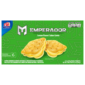 Gamesa Lemon Flavored Sandwich Cookies, 6 - 2 oz (59 g) packs [12.5 oz (356 g)]
