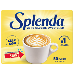 Splenda Zero Calorie Sweetener, 50 packets [1.75 oz (50 g)]