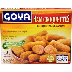 Goya Appetizers Ham Croquettes, 8 each [9.6 oz (272 g)]