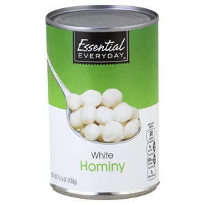 Essential Everyday Hominy, White, 15.5 oz (439 g)