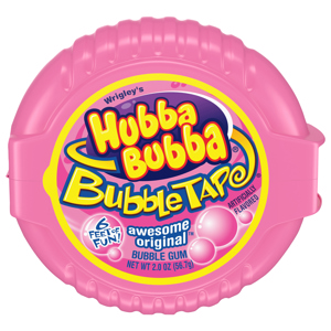 Hubba Bubba Bubble Tape Awesome Original 6 Feet Bubble Gum, 2.0 oz (56.7 g)