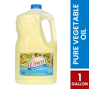 Crisco Pure Vegetable Oil, Gluten-Free, 1 gallon (3.78 l)