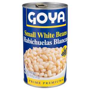 Goya Small White Beans, 46 oz (2 lb 14 oz) 1.3 kg