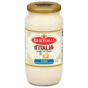 Bertolli Sauce, Alfredo, 16.9 oz (1 lb 0.9 oz) 479 g
