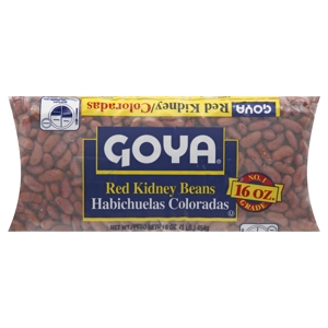 Goya Red Kidney Beans, 16 oz (1 lb) 454 g