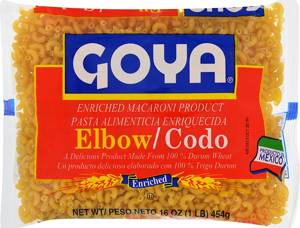 Goya Elbow, 16 oz (1 lb) 454 g