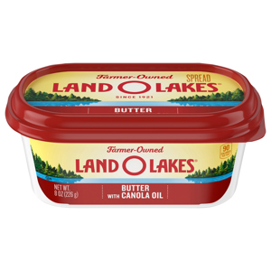 Land O Lakes Butter with Canola Oil, 8 oz (226 g)
